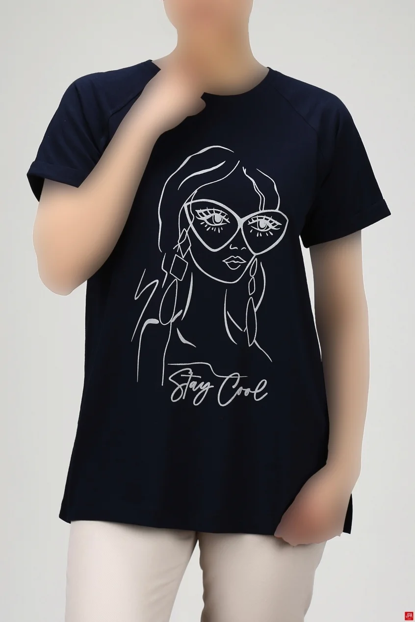 تیشرت زنانه کد 03383