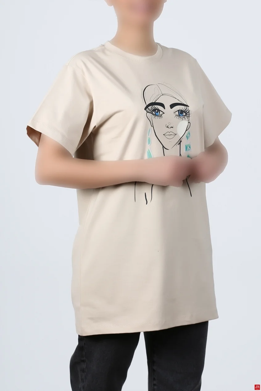 تیشرت زنانه کد 02207